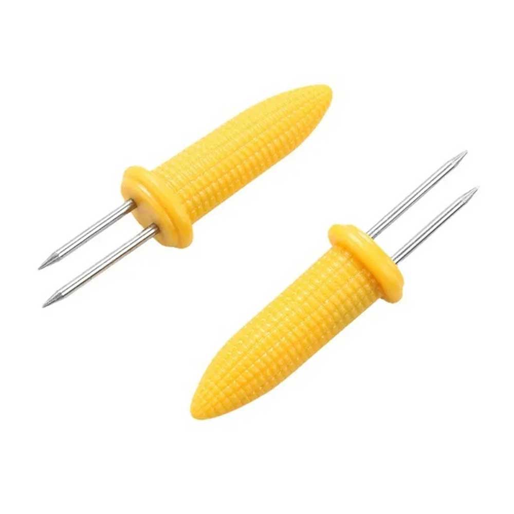 Emilio Interlocking Corn Holders, Set of 8